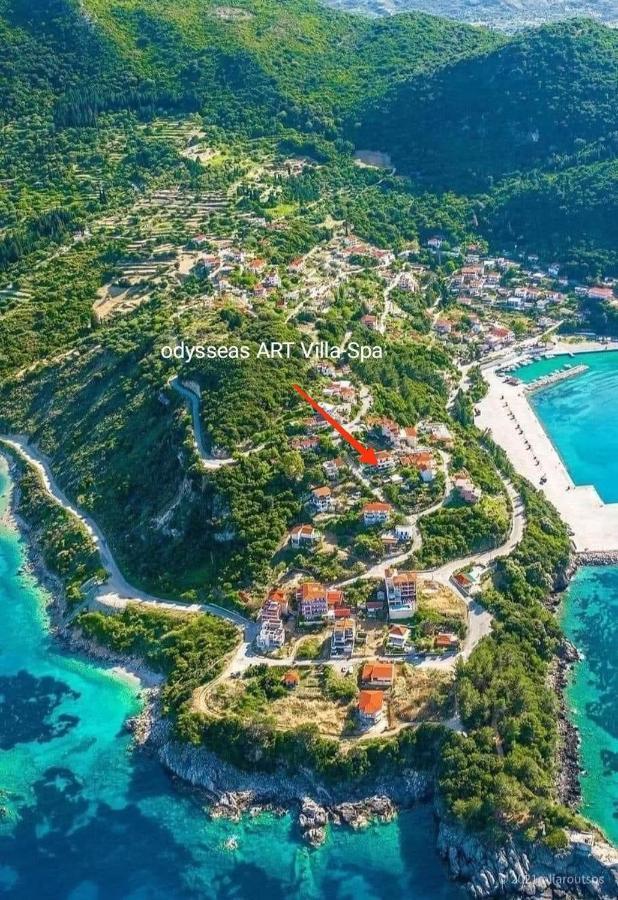 Odysseas Art Villa Порос Екстер'єр фото
